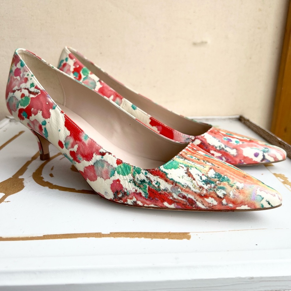 Lk Bennett Multicolor Patterned Heels - image 4